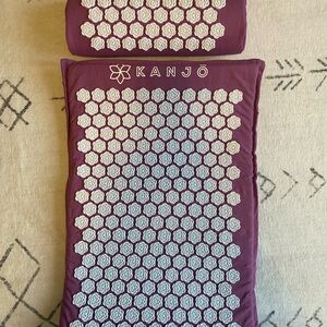 Purple Acupressure Pillow and Mat